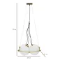 Lampa wisząca JAPAN SQUARE 45 45 95 cm